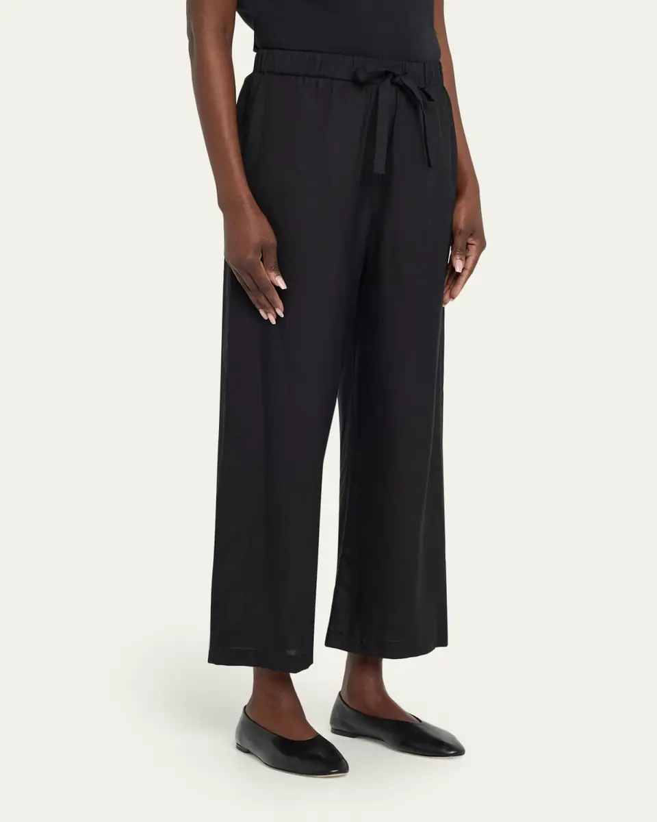 TOTEME Piped Silk Pj Pants | Thumbnail 4 TOTEME Piped Silk Pj Pants | Thumbnail 4