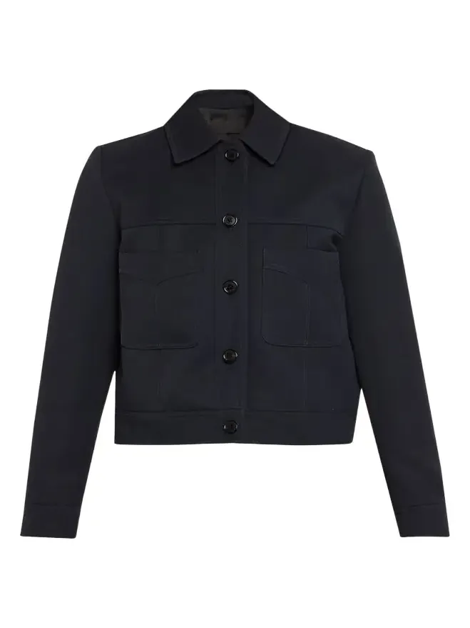 Susannah Virgin Wool Cropped Jacket Susannah Virgin Wool Cropped Jacket