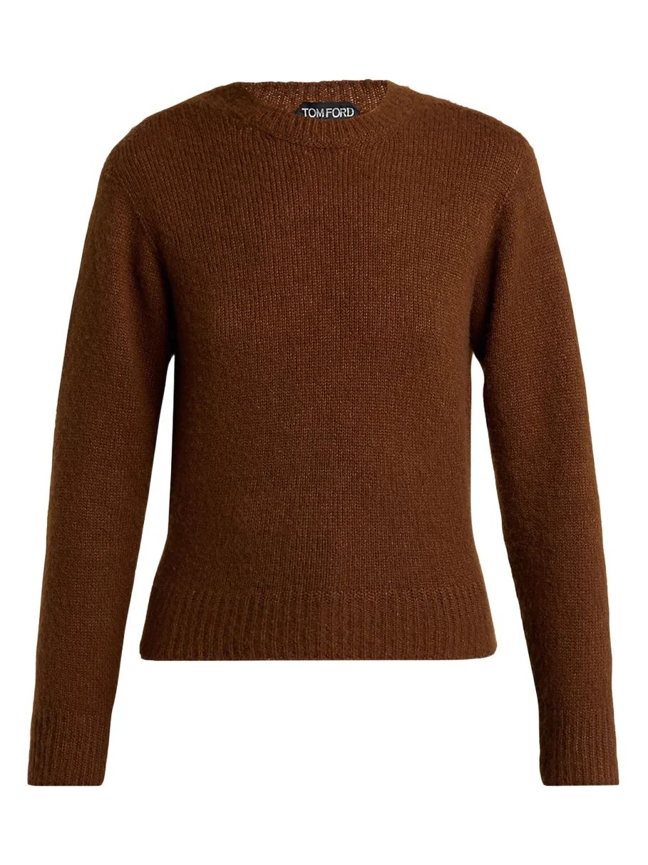 Cashmere-Silk Crewneck Sweater Cashmere-Silk Crewneck Sweater