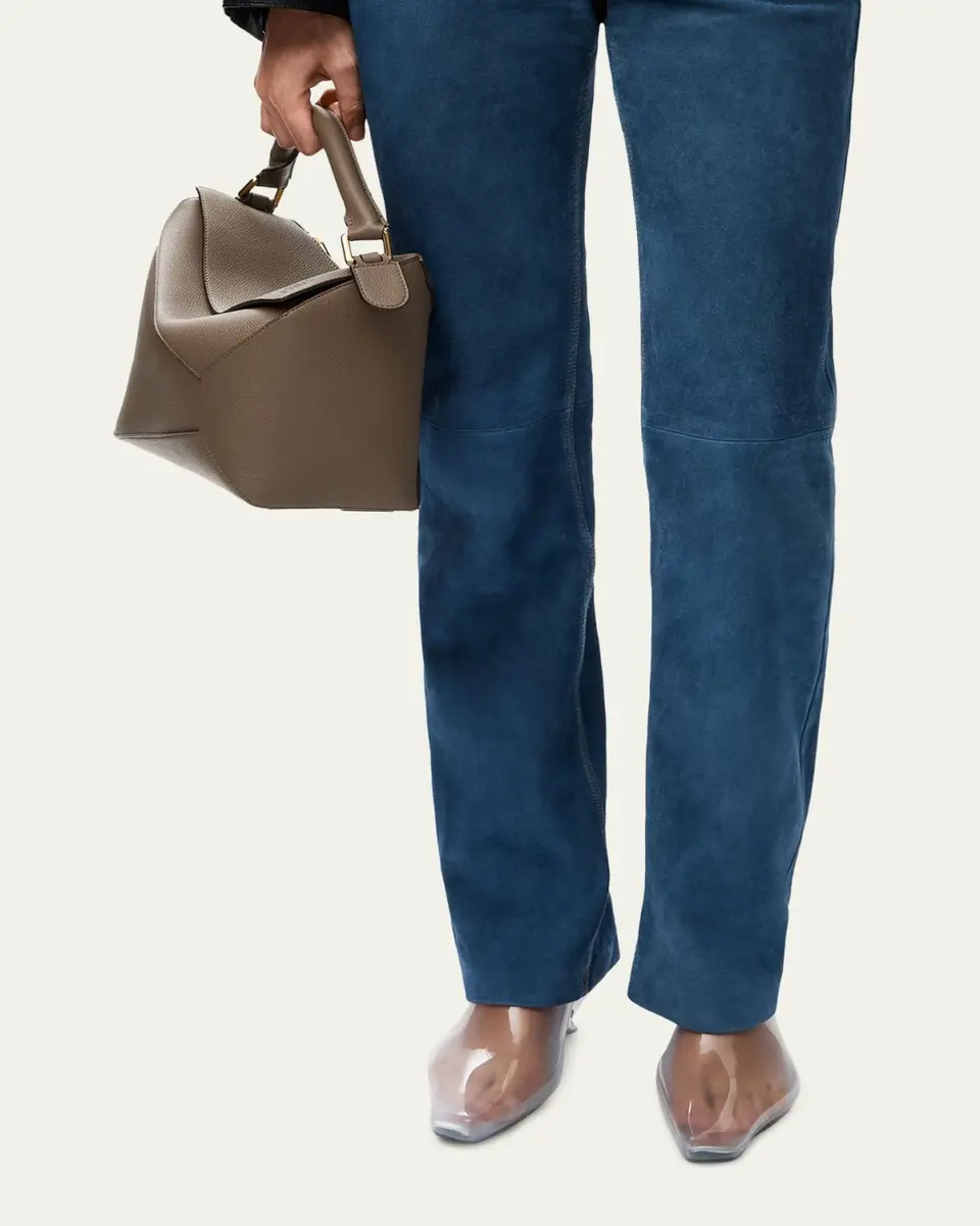 Loewe Puzzle Edge Top-Handle Bag in Leather | Thumbnail 2