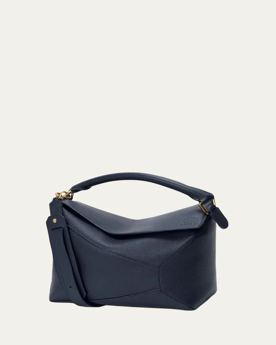 Loewe Puzzle Edge Top-Handle Bag in Leather | Thumbnail 6
