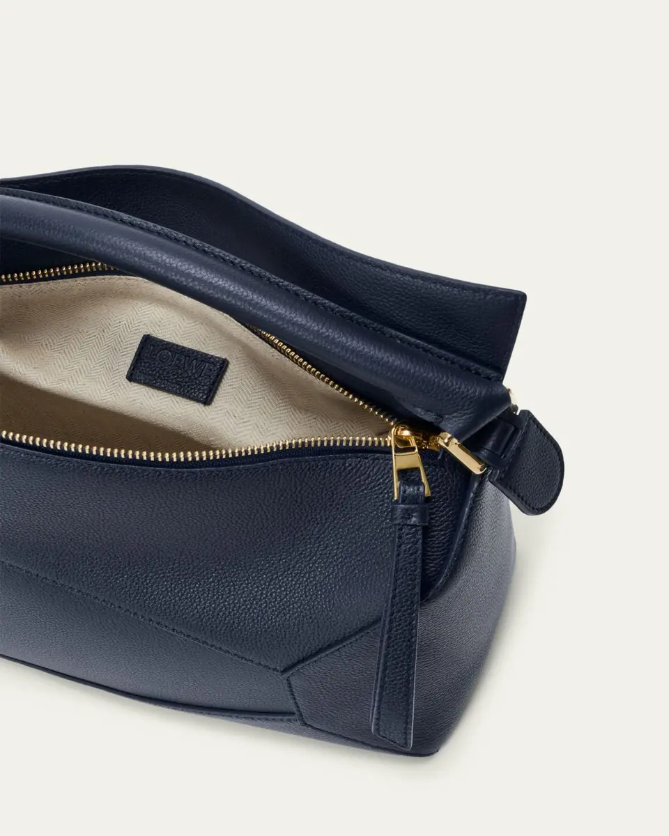 Loewe Puzzle Edge Top-Handle Bag in Leather | Thumbnail 9