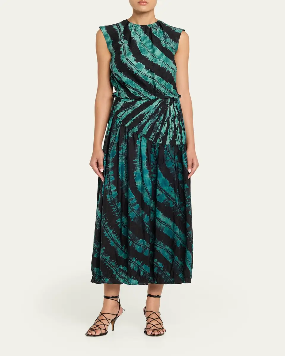 Ulla Johnson Kaia Shibori Tie-Dye Top | Thumbnail 2 Ulla Johnson Kaia Shibori Tie-Dye Top | Thumbnail 2