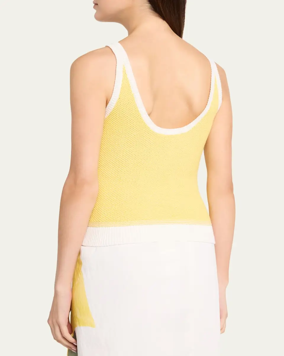 Vince Birdseye Pocket Tank Top | Thumbnail 3 Vince Birdseye Pocket Tank Top | Thumbnail 3