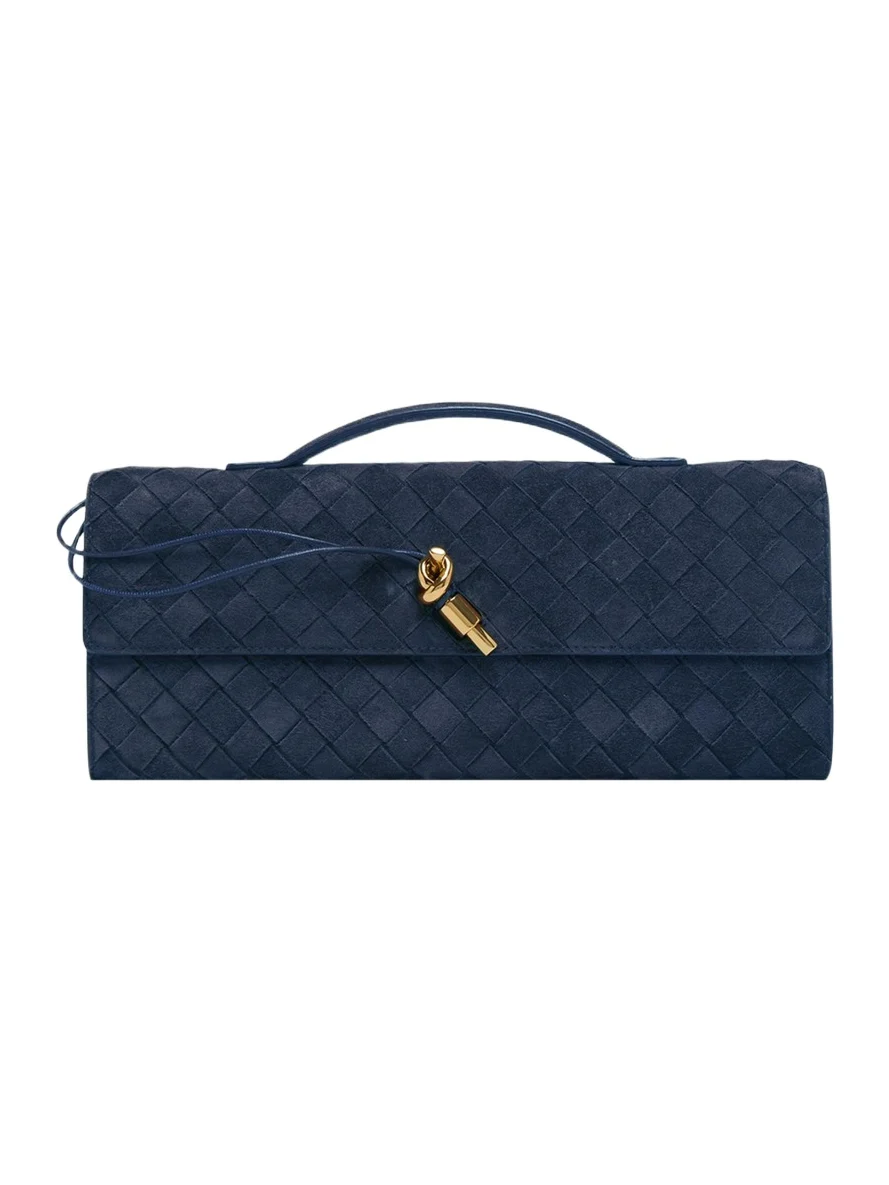 Andiamo Suede Clutch Bag Andiamo Suede Clutch Bag