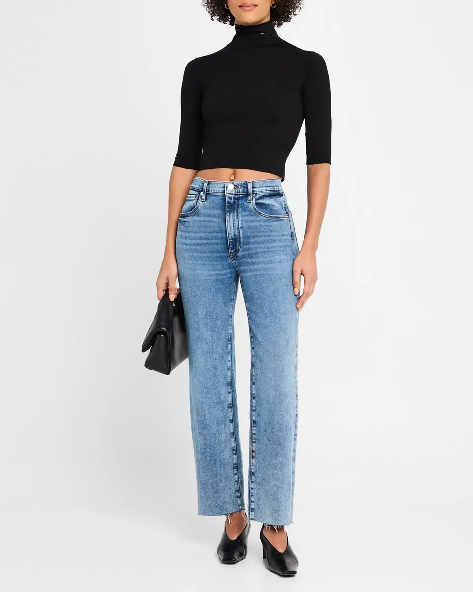 Frame Le Sleek Straight Jeans | Thumbnail 2 Frame Le Sleek Straight Jeans | Thumbnail 2