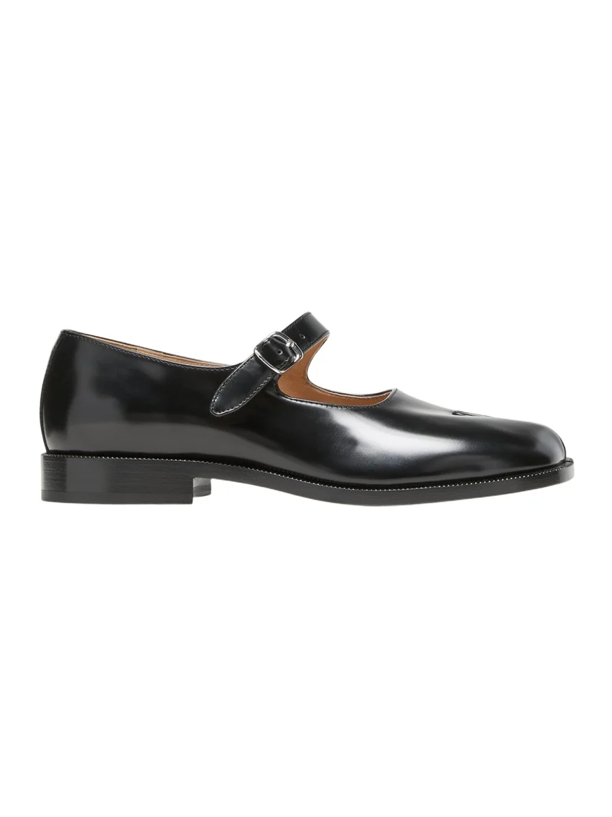 Tabi Leather Mary Jane Ballerina Flats Tabi Leather Mary Jane Ballerina Flats