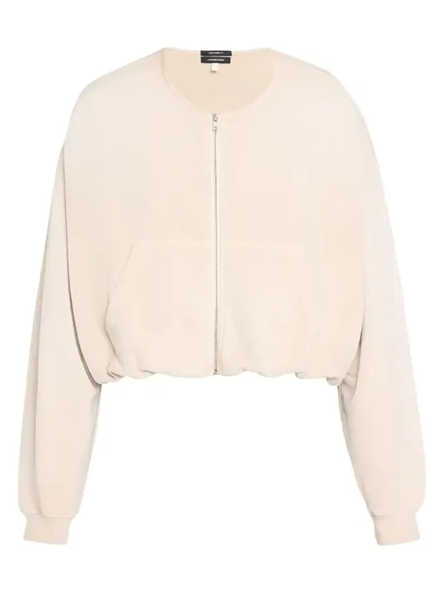 R13 Balloon-Sleeve Cotton Bomber Jacket