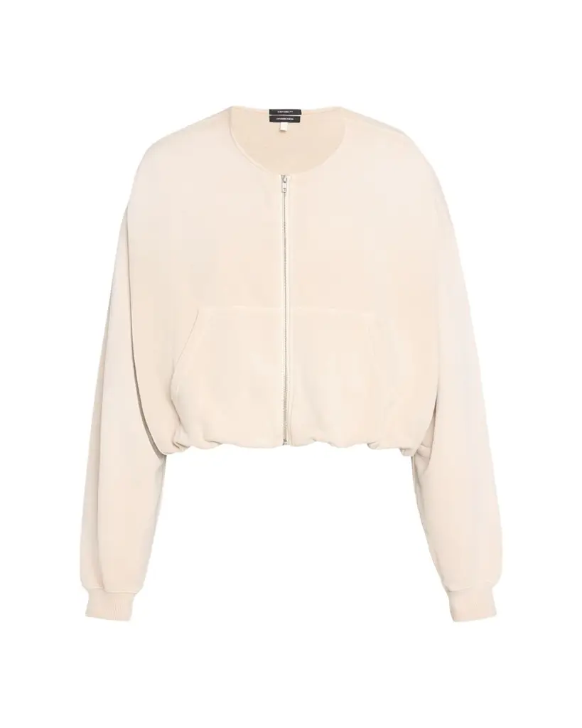 R13 Balloon-Sleeve Cotton Bomber Jacket | Image 1 R13 Balloon-Sleeve Cotton Bomber Jacket | Image 1