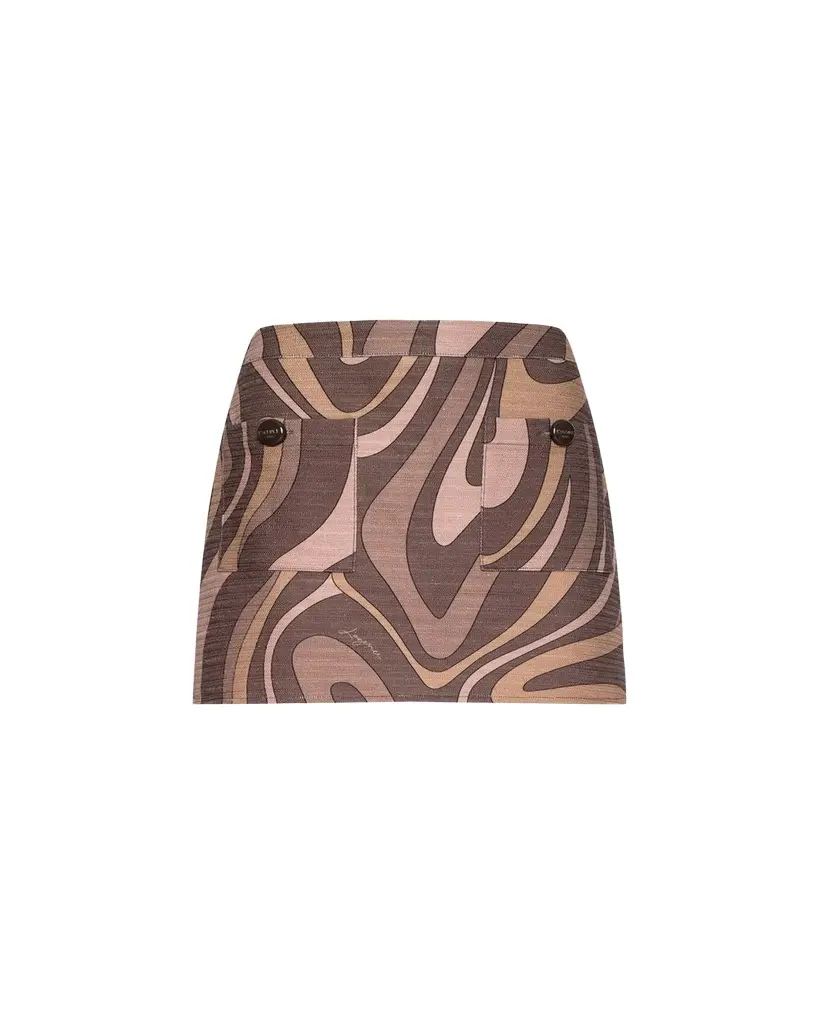 L'Agence Cyra Low-Rise Mini Skirt | Image 1 L'Agence Cyra Low-Rise Mini Skirt | Image 1