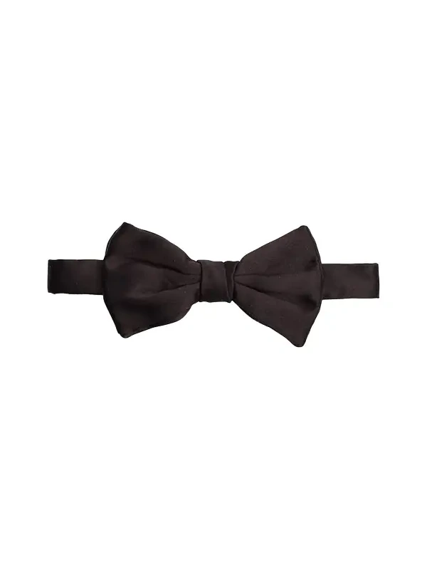 Giorgio Armani Men's Pre-Tied Silk Twill Bow Tie