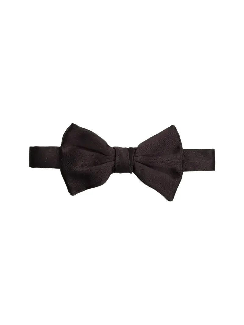 Giorgio Armani Men's Pre-Tied Silk Twill Bow Tie