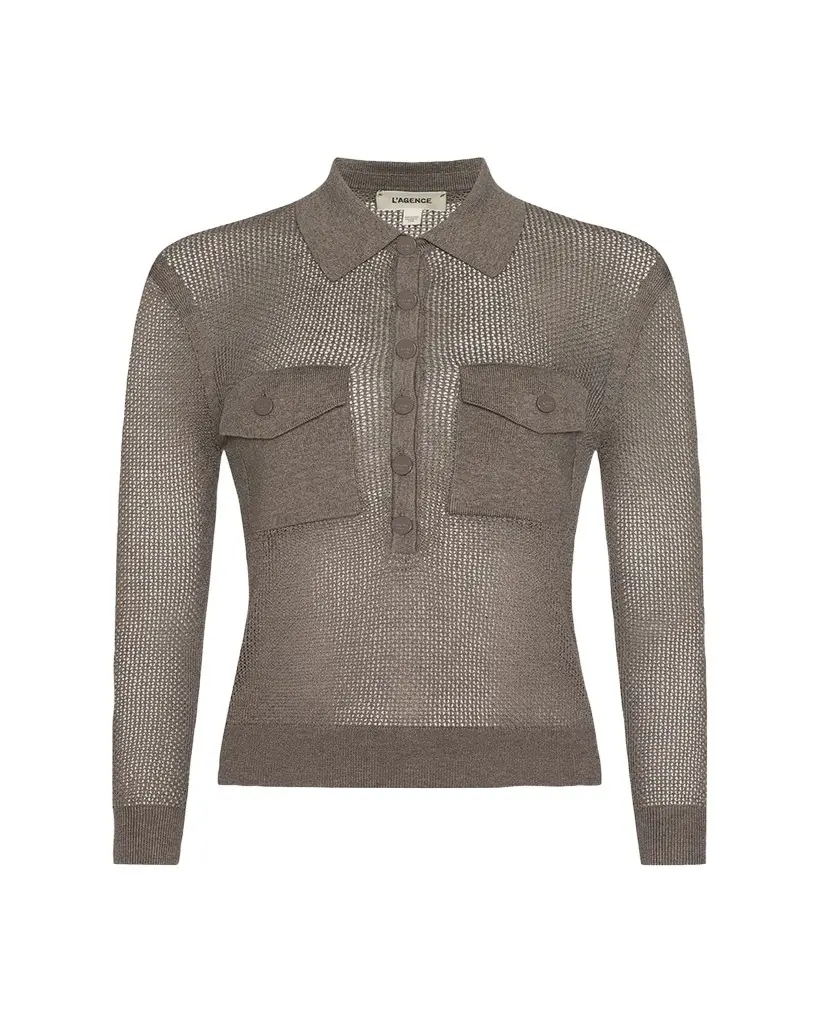 L'Agence Carine Cashmere-Blend Sweater | Image 1 L'Agence Carine Cashmere-Blend Sweater | Image 1