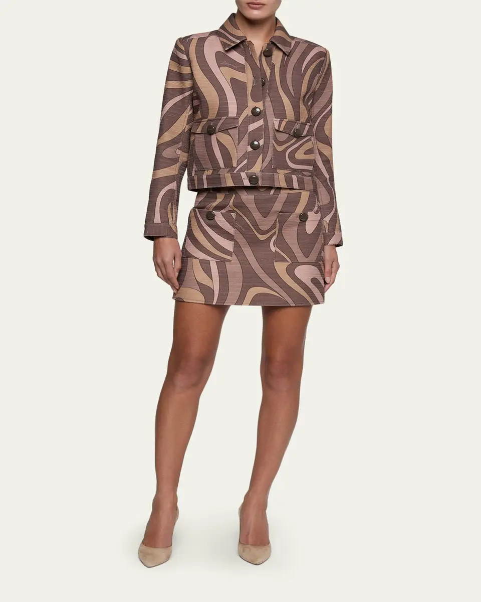 L'Agence Nyx Cropped Jacket | Thumbnail 2 L'Agence Nyx Cropped Jacket | Thumbnail 2