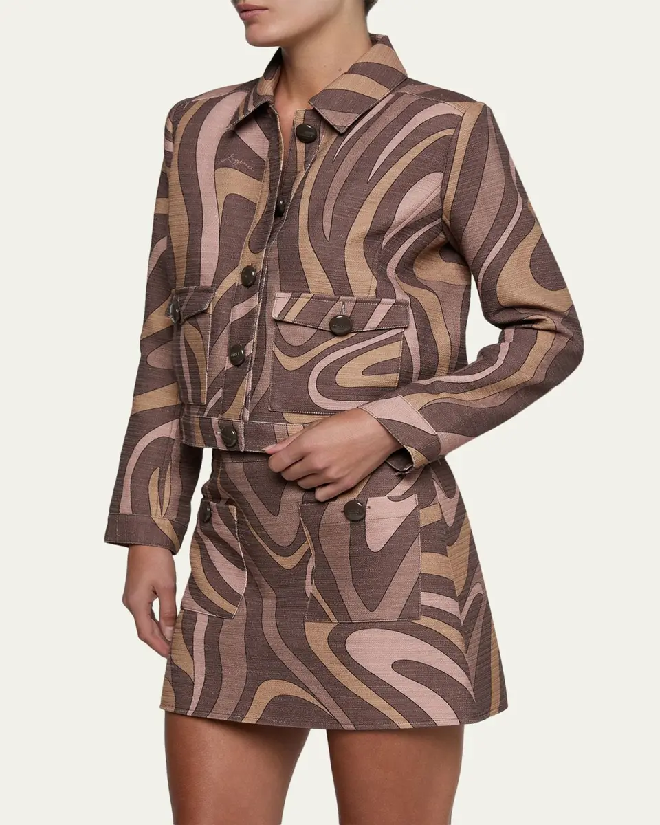 L'Agence Nyx Cropped Jacket | Thumbnail 5 L'Agence Nyx Cropped Jacket | Thumbnail 5