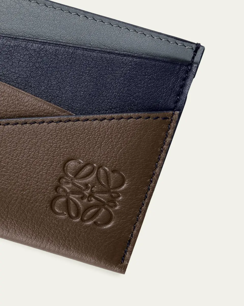 Loewe Men's Puzzle Calfskin Card Holder | Thumbnail 2 Loewe Men's Puzzle Calfskin Card Holder | Thumbnail 2