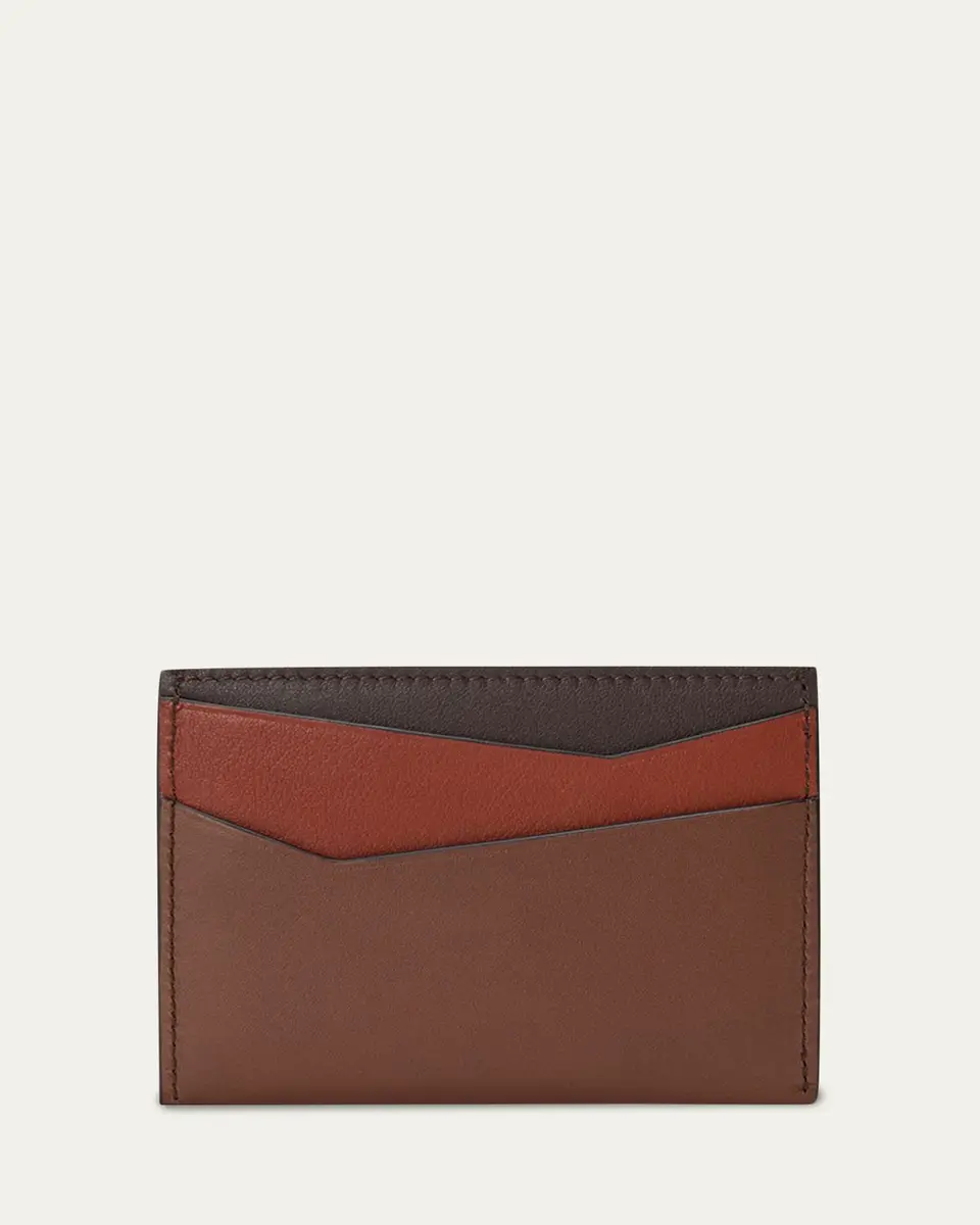 Loewe Men's Puzzle Calfskin Card Holder | Thumbnail 4 Loewe Men's Puzzle Calfskin Card Holder | Thumbnail 4