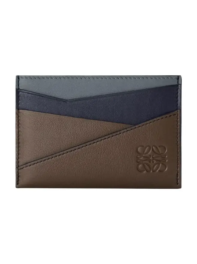 Men's Puzzle Calfskin Card Holder Men's Puzzle Calfskin Card Holder
