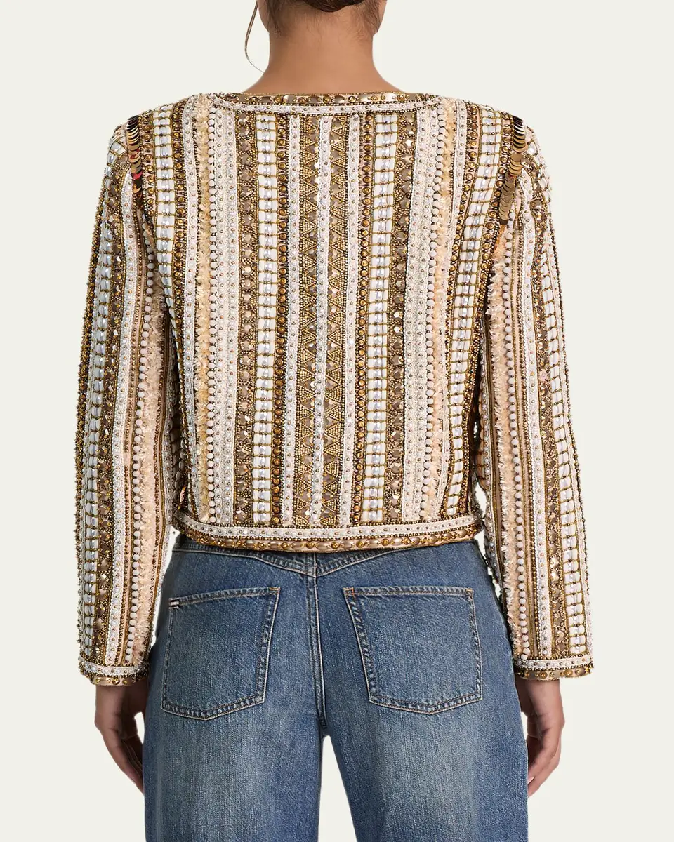 Alice + Olivia Kidman Embellished Jacket | Thumbnail 3 Alice + Olivia Kidman Embellished Jacket | Thumbnail 3