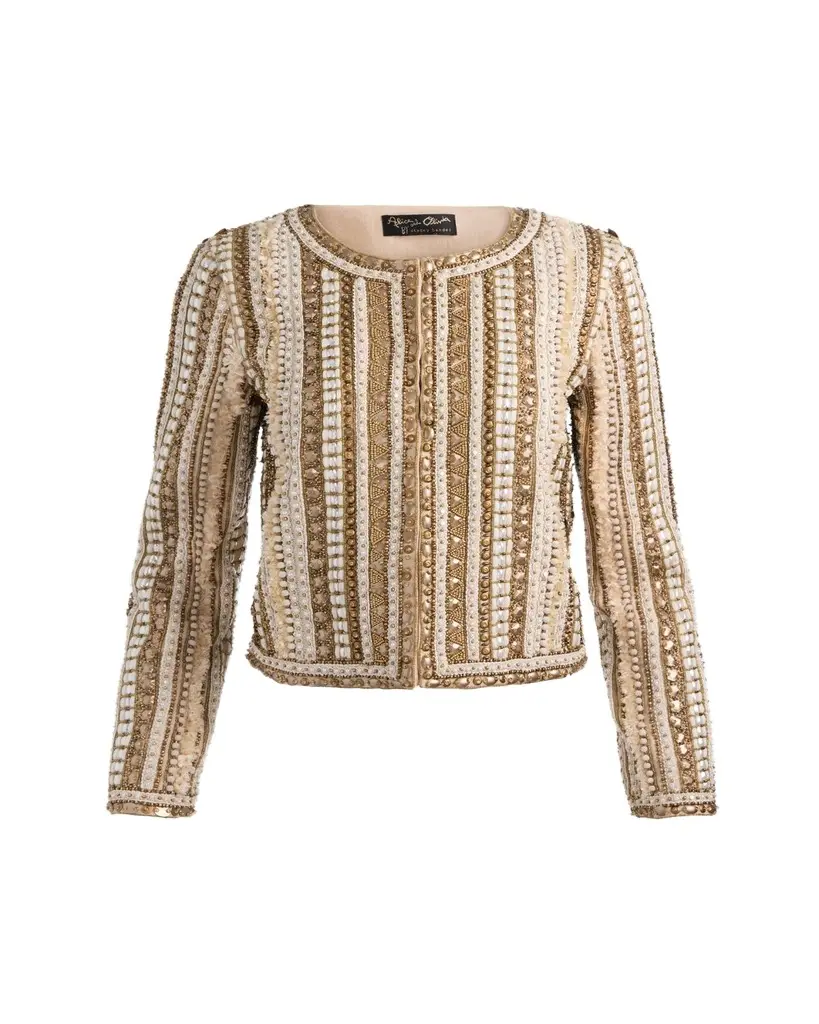 Alice + Olivia Kidman Embellished Jacket | Image 1 Alice + Olivia Kidman Embellished Jacket | Image 1