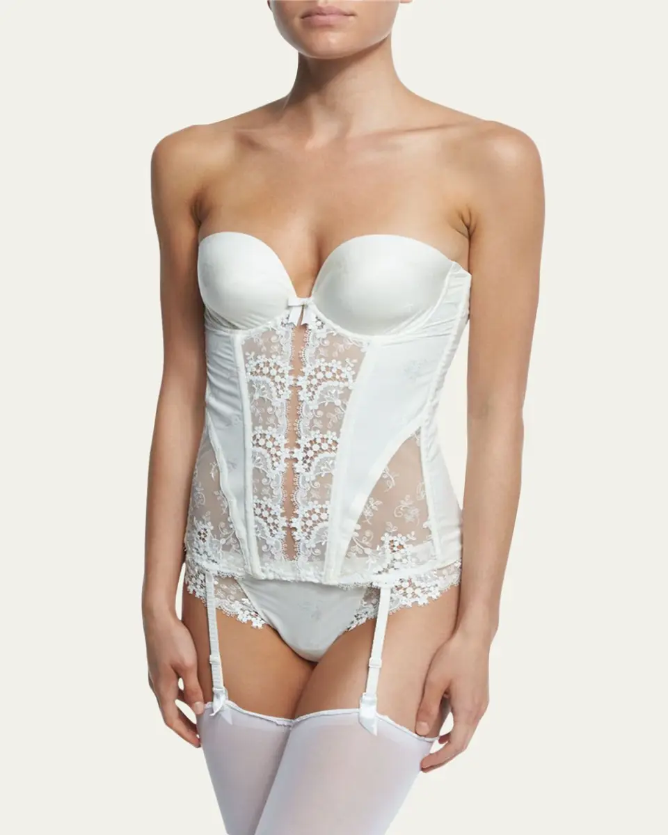 Simone Pérèle Wish Smooth-Cup Plunge Bustier | Thumbnail 4