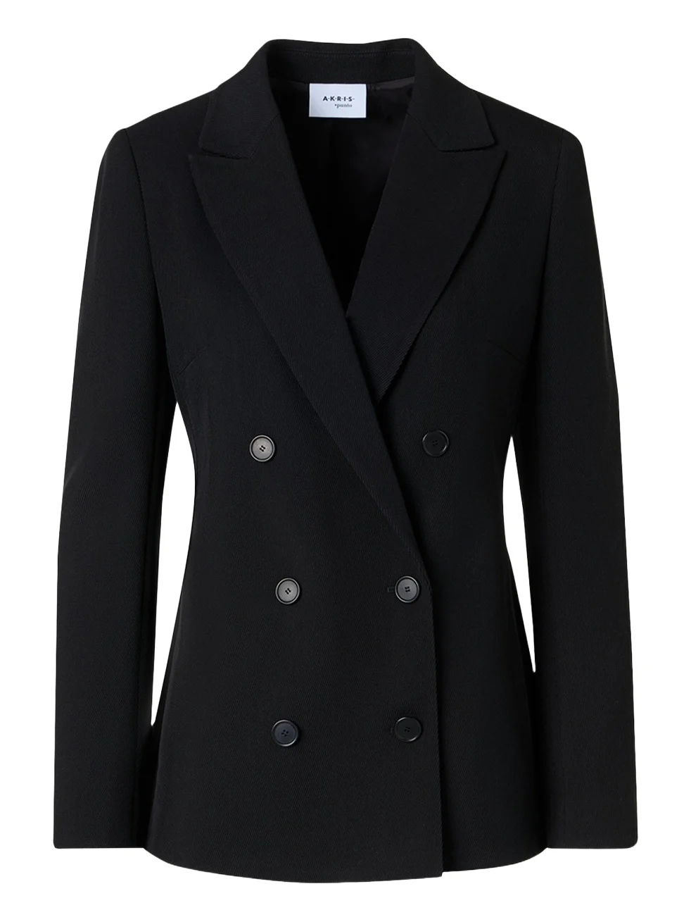 Wool Tricotine Double-Breasted Jacket Wool Tricotine Double-Breasted Jacket
