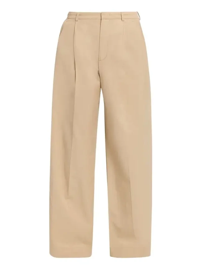 Camille Mid-Rise Cotton-Blend Trousers Camille Mid-Rise Cotton-Blend Trousers