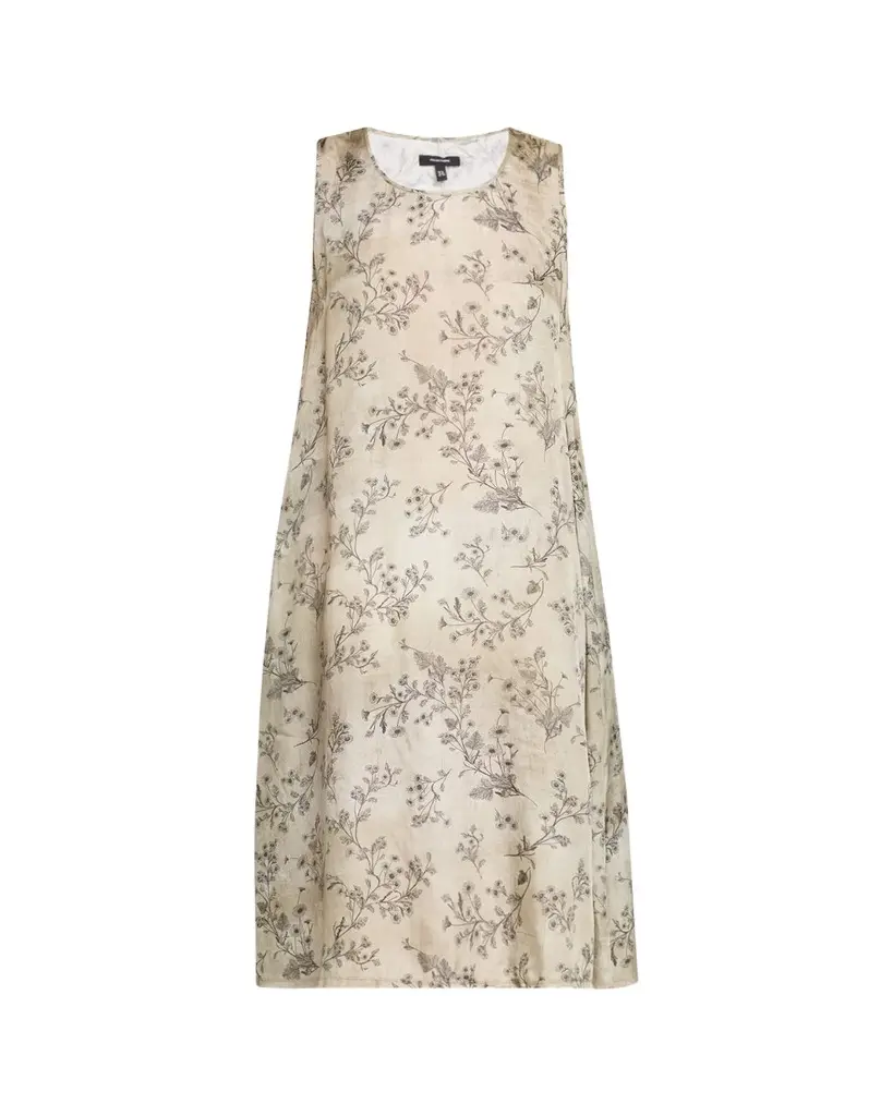 R13 Floral Sleeveless Midi Dress | Image 1 R13 Floral Sleeveless Midi Dress | Image 1