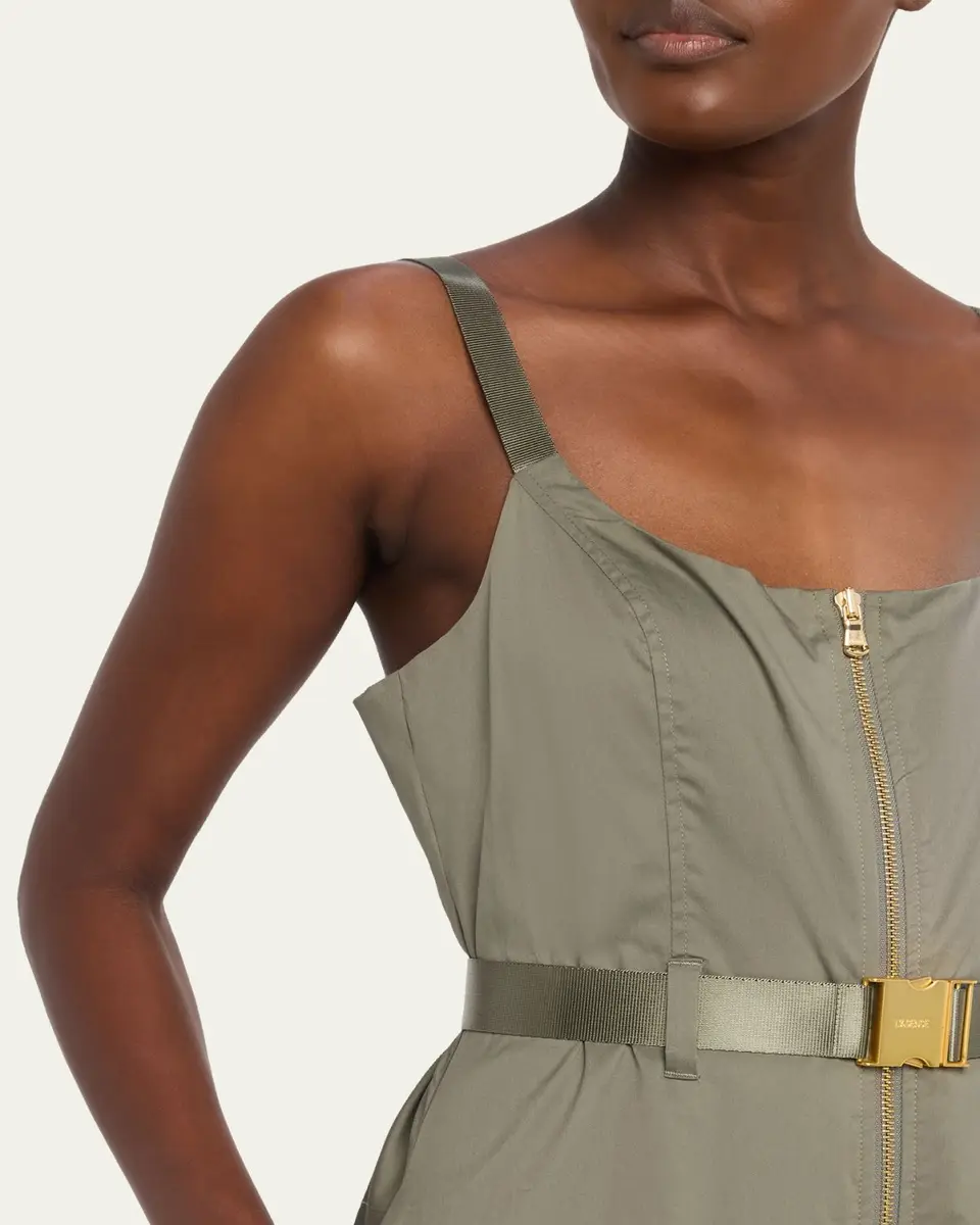 L'Agence Rima Belted Midi Dress | Thumbnail 5 L'Agence Rima Belted Midi Dress | Thumbnail 5