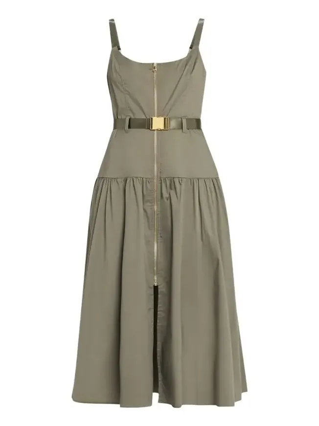 Rima Belted Midi Dress