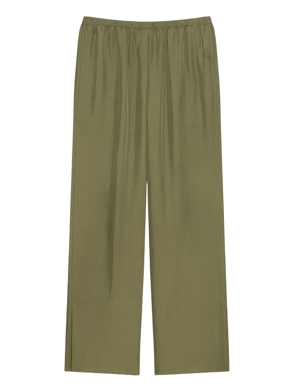 Slit Pull-On Pants