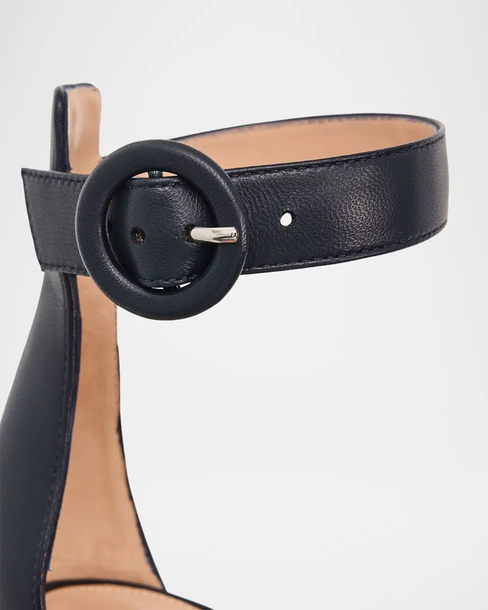 Gianvito Rossi 85mm Portofino Nappa Leather Ankle-Strap Sandals | Thumbnail 4 Gianvito Rossi 85mm Portofino Nappa Leather Ankle-Strap Sandals | Thumbnail 4