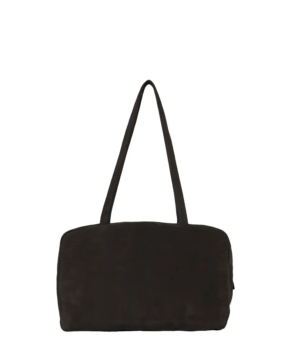 THE ROW Astra Bowling Shoulder Bag in Suede | Thumbnail 2 THE ROW Astra Bowling Shoulder Bag in Suede | Thumbnail 2