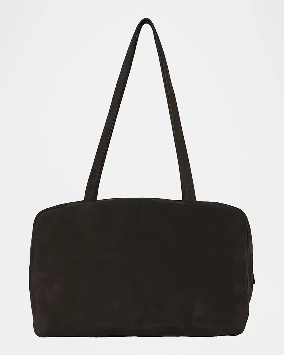 THE ROW Astra Bowling Shoulder Bag in Suede | Thumbnail 3 THE ROW Astra Bowling Shoulder Bag in Suede | Thumbnail 3