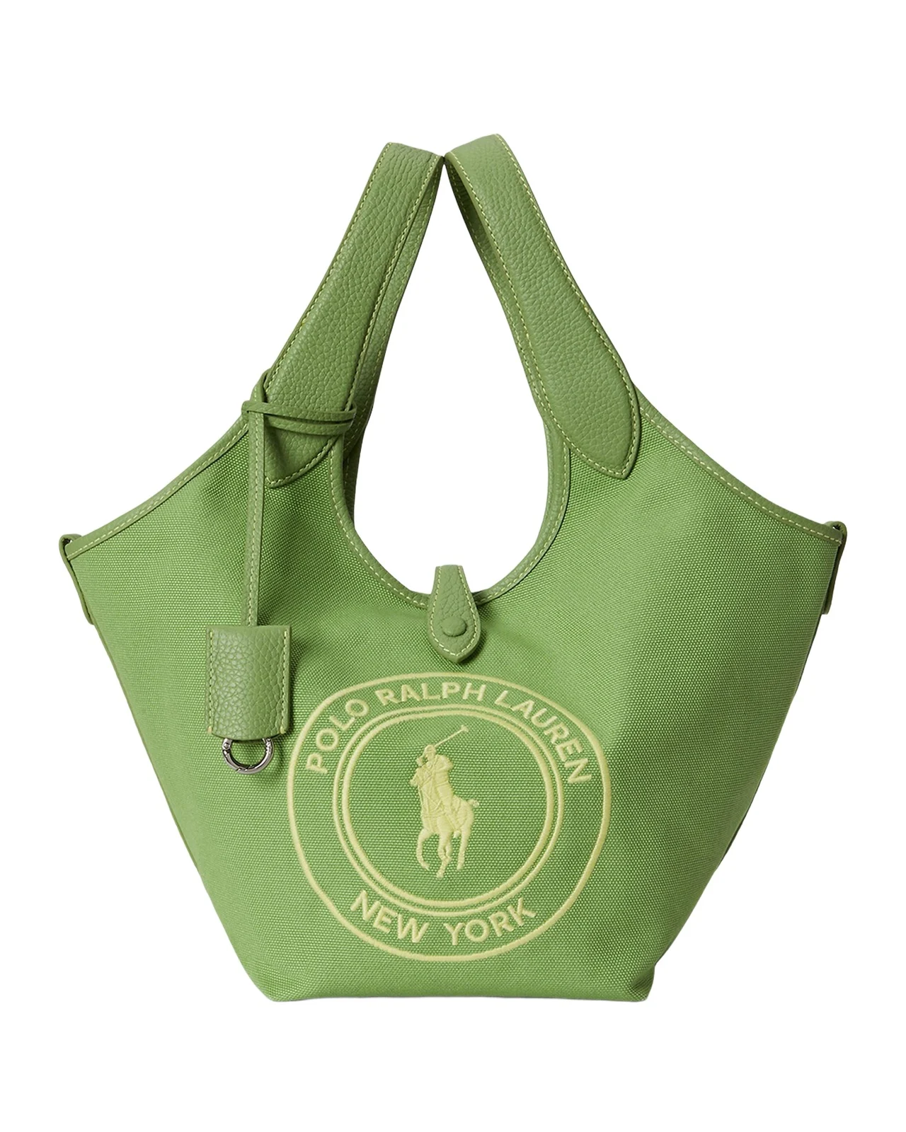 Polo Play Medium Crest Canvas Tote Bag Polo Play Medium Crest Canvas Tote Bag