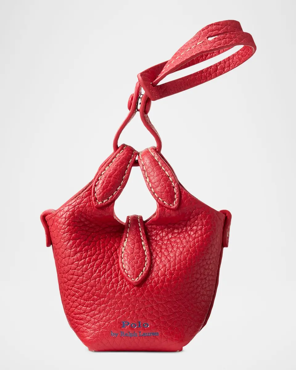 Polo Ralph Lauren Polo Play Leather Bag Charm | Thumbnail 2 Polo Ralph Lauren Polo Play Leather Bag Charm | Thumbnail 2