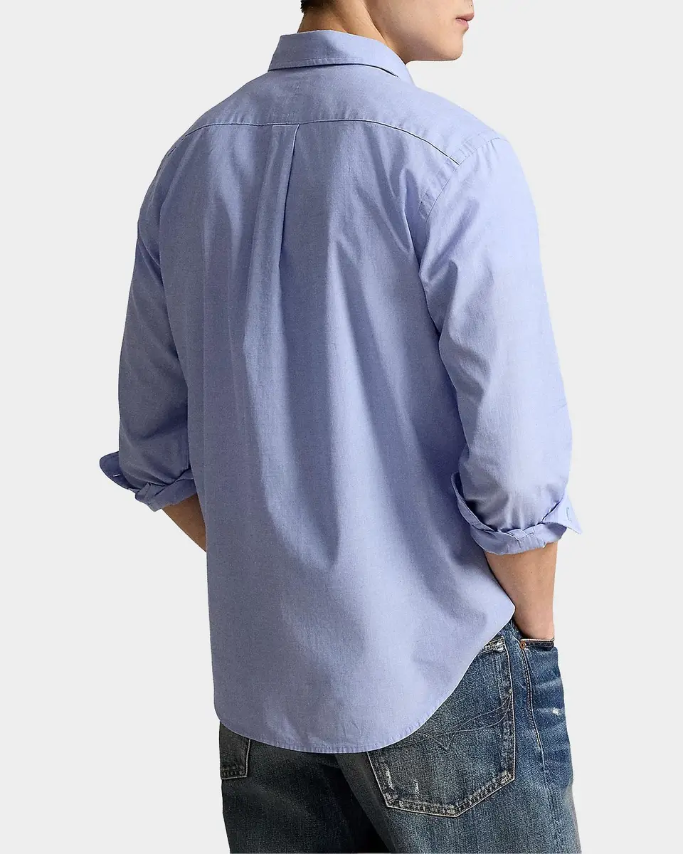 Polo Ralph Lauren Men's Classic Fit End-On-End Workshirt | Thumbnail 3 Polo Ralph Lauren Men's Classic Fit End-On-End Workshirt | Thumbnail 3