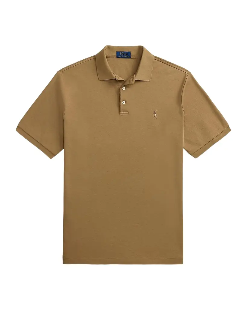 Polo Ralph Lauren Men's Classic Fit Soft Cotton Polo Shirt | Image 1 Polo Ralph Lauren Men's Classic Fit Soft Cotton Polo Shirt | Image 1