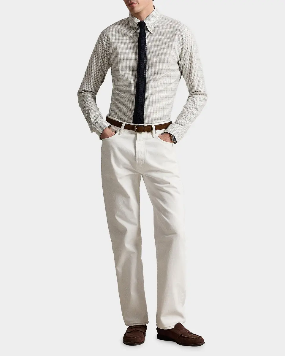 Polo Ralph Lauren Men's Classic Fit Tattersall Twill Sport Shirt | Thumbnail 2 Polo Ralph Lauren Men's Classic Fit Tattersall Twill Sport Shirt | Thumbnail 2