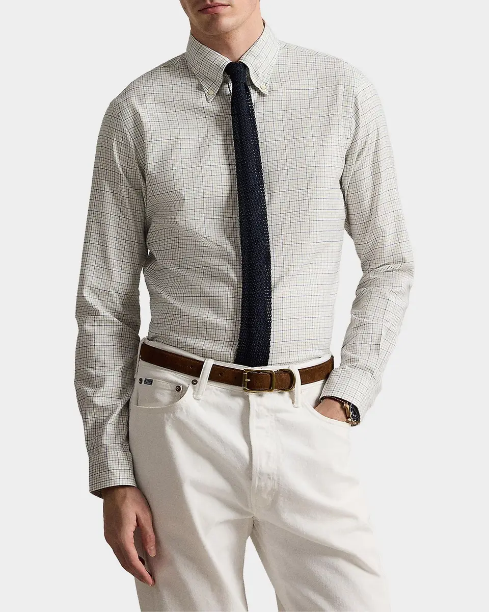Polo Ralph Lauren Men's Classic Fit Tattersall Twill Sport Shirt | Thumbnail 7 Polo Ralph Lauren Men's Classic Fit Tattersall Twill Sport Shirt | Thumbnail 7