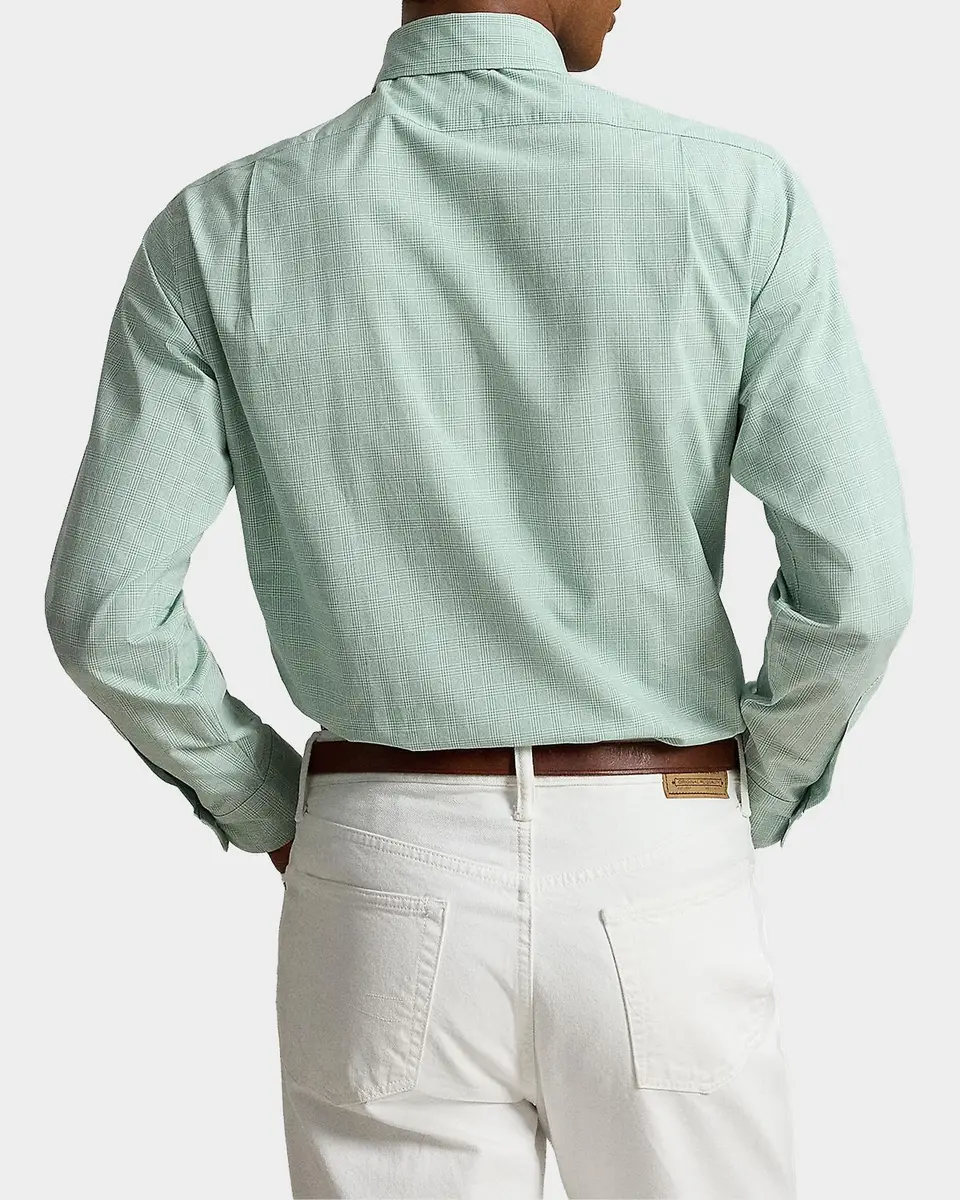 Polo Ralph Lauren Men's Classic Fit Glen Plaid Poplin Sport Shirt | Thumbnail 3 Polo Ralph Lauren Men's Classic Fit Glen Plaid Poplin Sport Shirt | Thumbnail 3