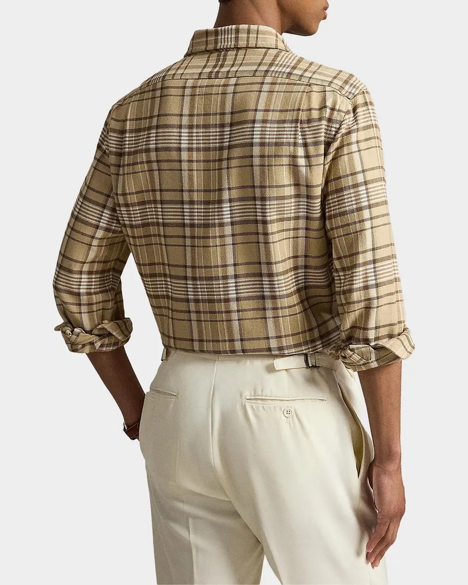 Polo Ralph Lauren Men's Classic Fit Plaid Flannel Button-Down Shirt | Thumbnail 3