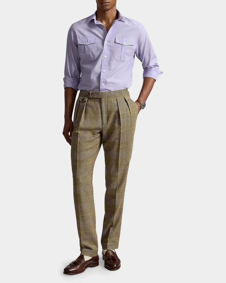 Polo Ralph Lauren Men's Classic Fit End-On-End Workshirt | Thumbnail 2