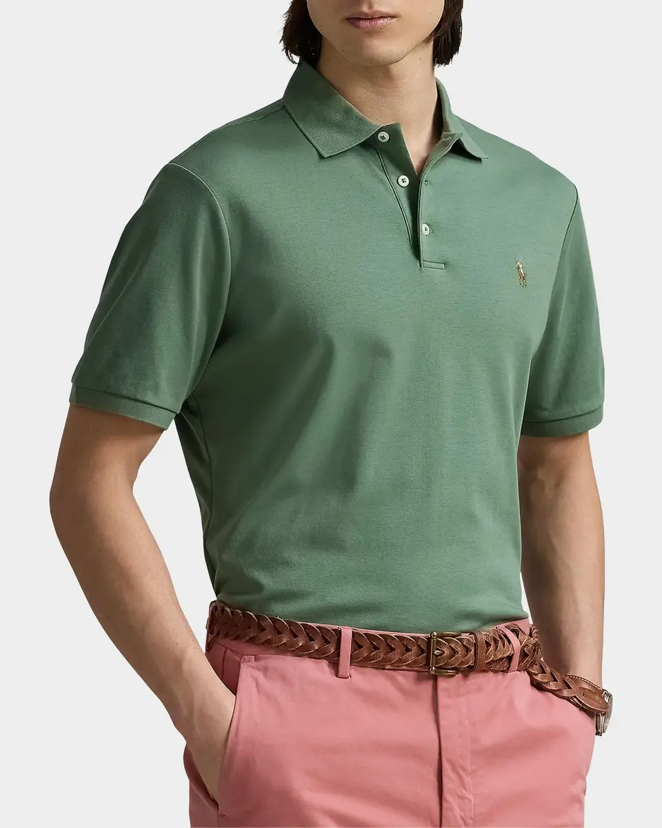 Polo Ralph Lauren Men's Classic Fit Soft Cotton Polo Shirt | Thumbnail 4 Polo Ralph Lauren Men's Classic Fit Soft Cotton Polo Shirt | Thumbnail 4
