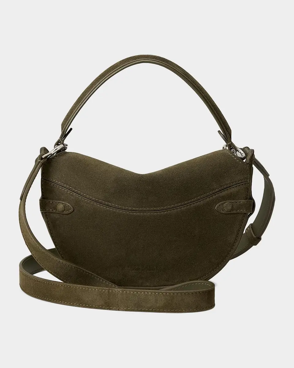 Ralph Lauren Collection The Ralph Calf-Suede Mini Crossbody Bag | Thumbnail 3
