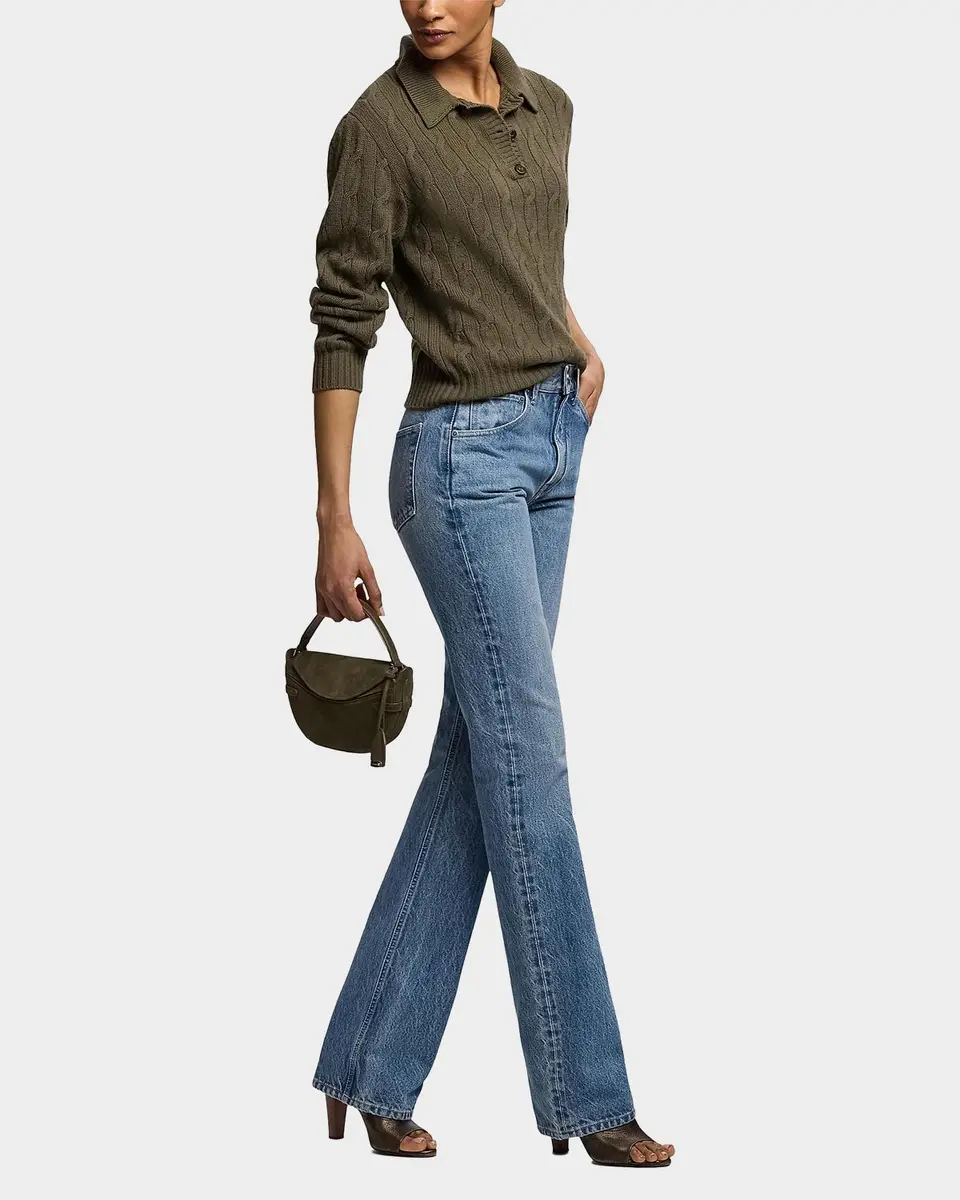 Ralph Lauren Collection The Ralph Calf-Suede Mini Crossbody Bag | Thumbnail 5
