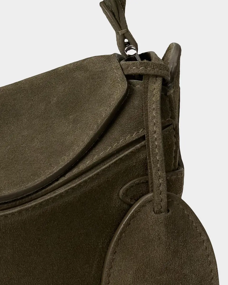 Ralph Lauren Collection The Ralph Calf-Suede Mini Crossbody Bag | Thumbnail 6