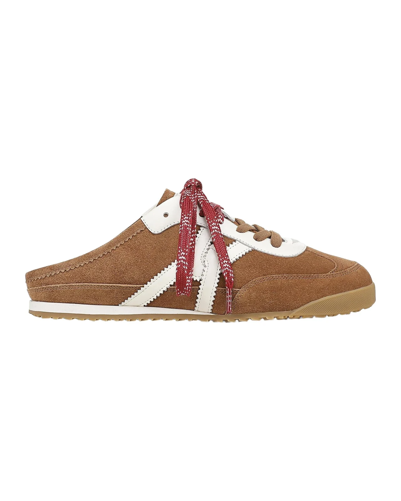 Nicoline Mixed Leather Sneaker Mules