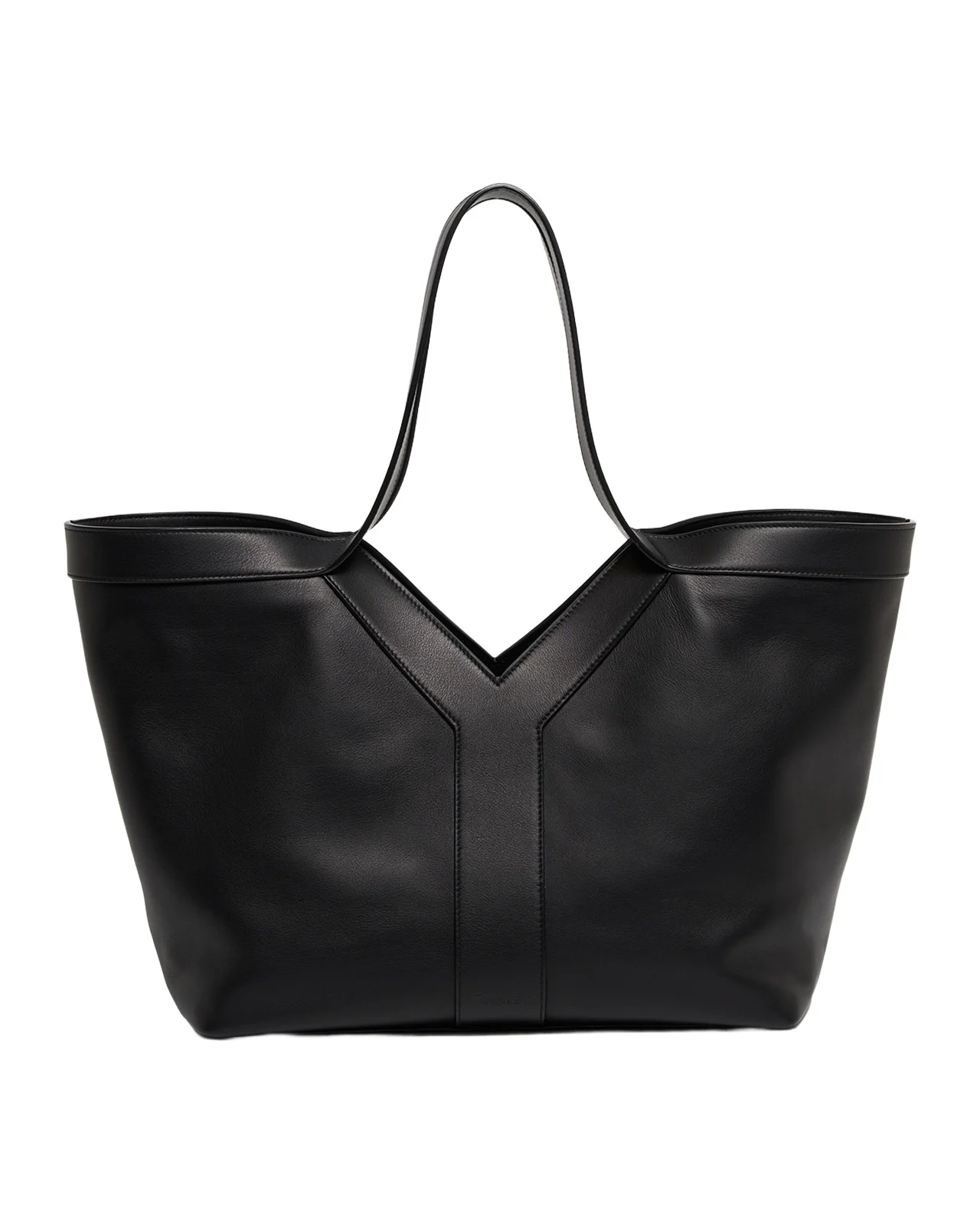 Y Small Tote Bag in Leather Y Small Tote Bag in Leather