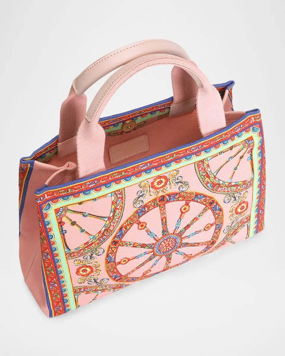 Dolce & Gabbana Kid's Carretto-Print Tote Bag | Thumbnail 3 Dolce & Gabbana Kid's Carretto-Print Tote Bag | Thumbnail 3